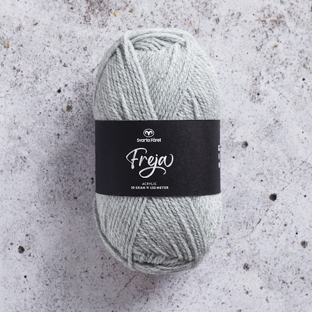 Freja Lanka Akryyli 50 g vaal.harmaa 211 Svarta Fåret