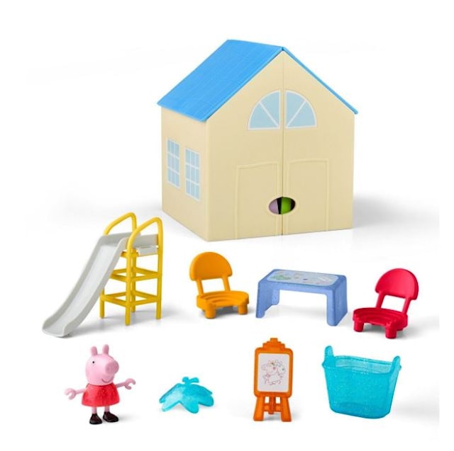Produktbilde 2 for Peppa skolelekesett med figur Peppa gris