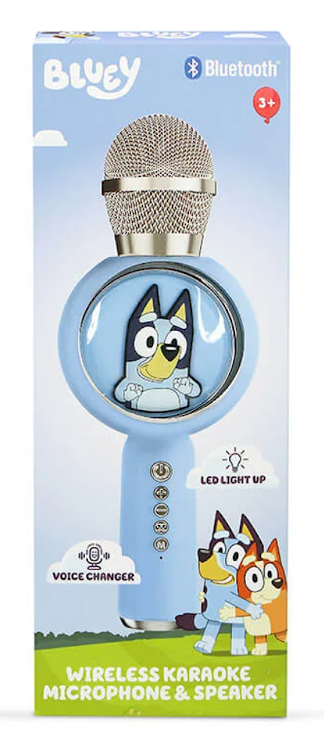 Tuotekuva 1 - Bluey Karaoke Mic PopSing With LED