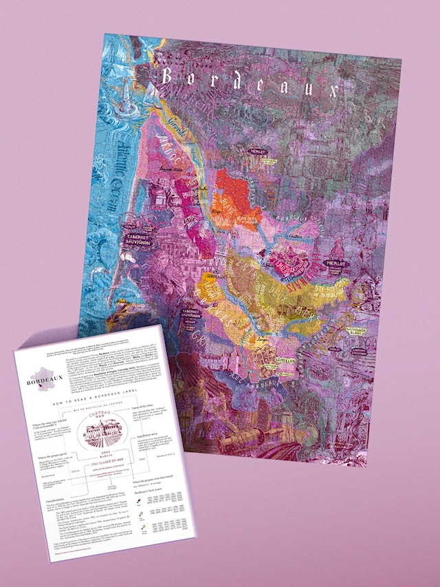 Tuotekuva 4 - Wine Puzzle - Bordeaux 1000 palaa, Water & Wines