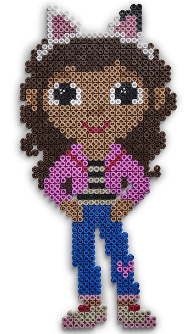 Produktbild 3 för Hama Midi Presentset Gabbys Dollhouse 4000 st