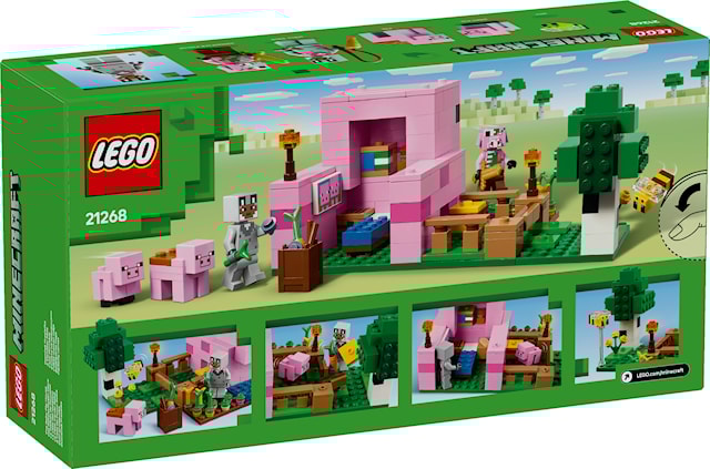 Produktbild 3 för Griskultingens hus LEGO® Minecraft (21268)