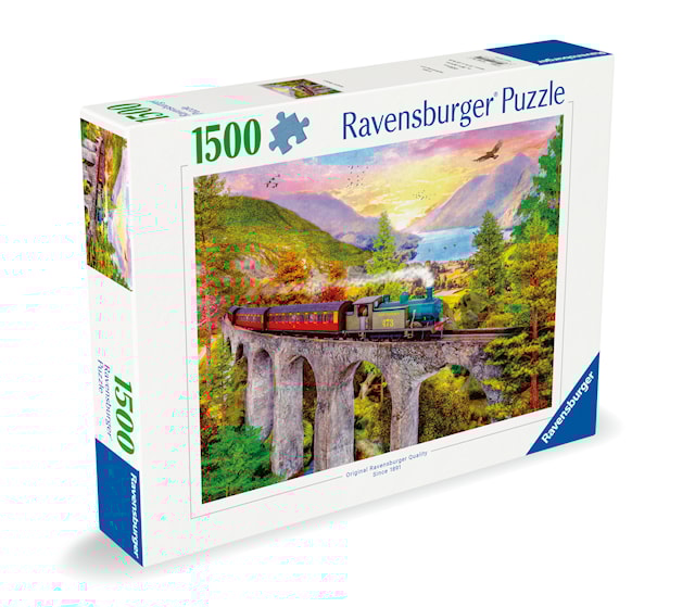 Tuotekuva 2 - Palapelit Autumn Viaduct 1500 palaa, Ravensburger