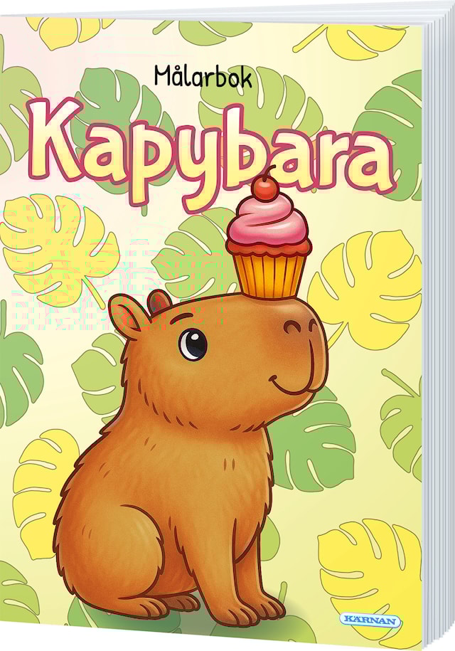 Produktbild 1 för Målarbok Kapybaras Kärnan