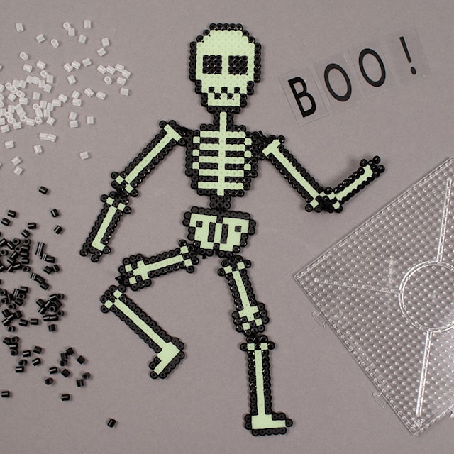 Produktbild 1 för Pärlor till pärlplattor självlysande 1000-pack Playbox