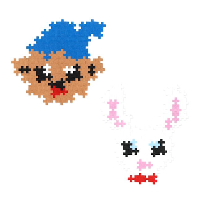 Produktbild 2 för Plus-Plus Bamse & Lille Skutt 240 Bitar