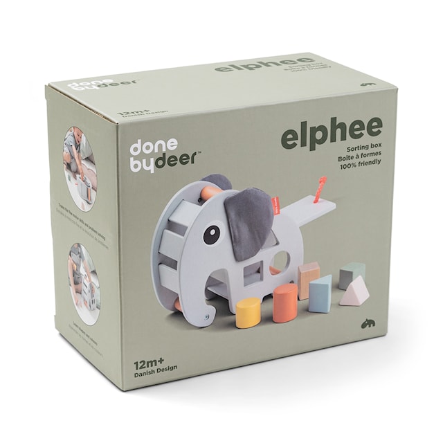 Produktbilde 4 for Done by Deer Sorting box Elphee Grey