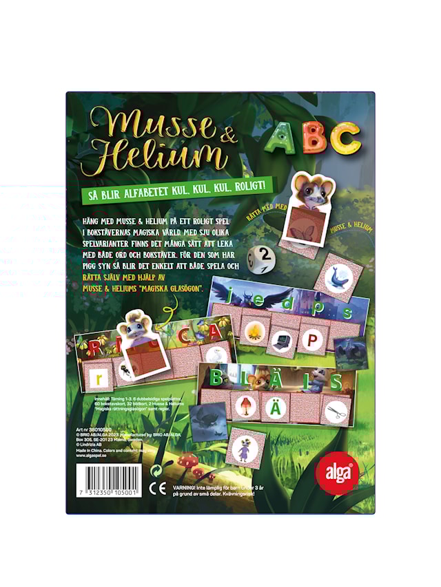 Produktbild 6 för Musse & Helium ABC (SE)
