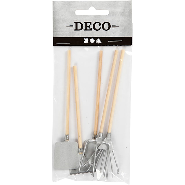 Produktbild 2 för Trädgårdsredskap Mini 5-pack