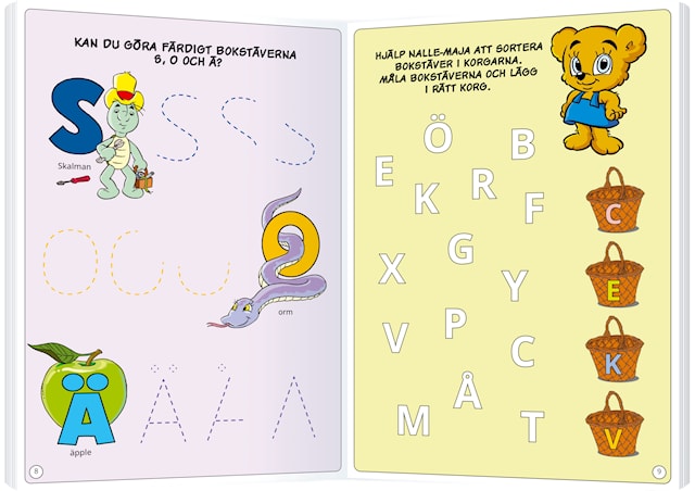 Produktbild 2 för Bamse "Min första lärabok" Kärnan