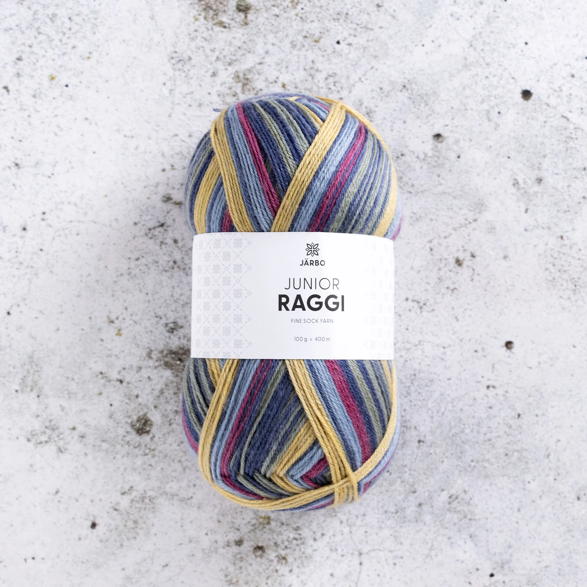 Produktbild för Junior Raggi Garn Ullmix 100 g Järbo