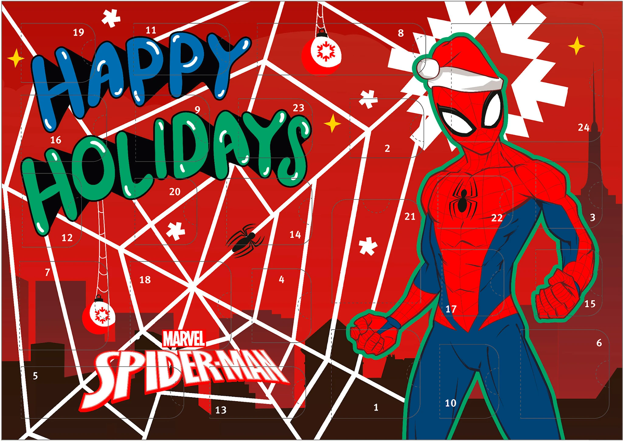 Produktbilde for Undercover Adventskalender Spider-Man