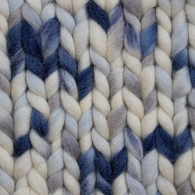 Produktbild 2 för Chunky Wool Print Garn 200g Oslo C14 7Adlibris