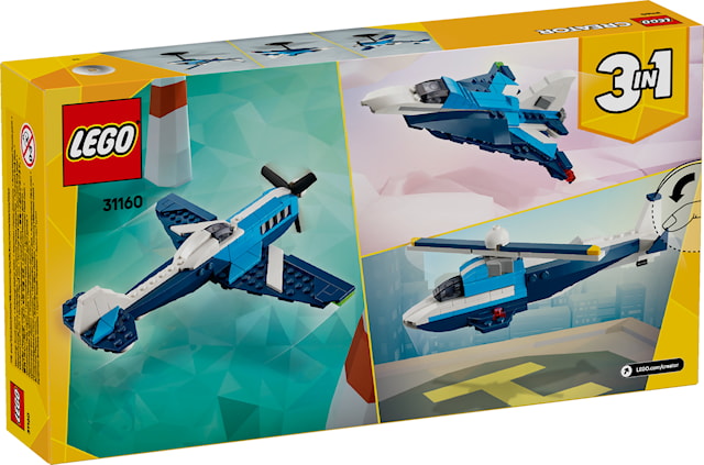 Produktbild 3 för Flygplan: racerplan LEGO® Creator (31160)