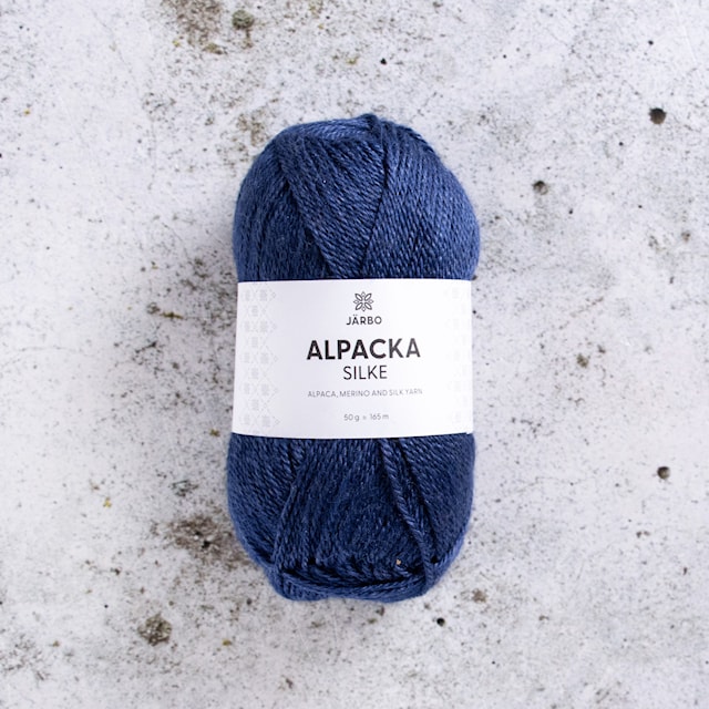 Alpacka Silke 50g Blue Pilot (10) Järbo
