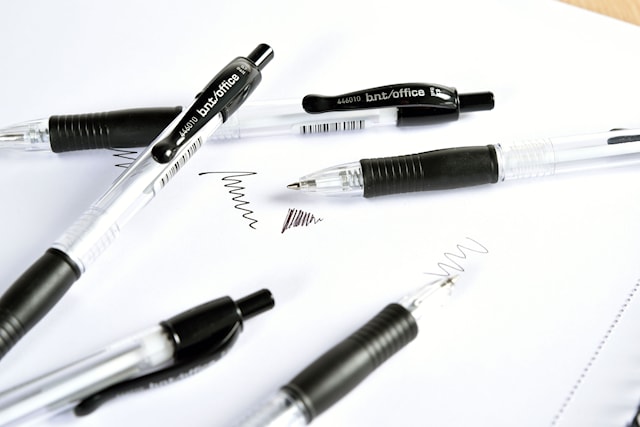 Produktbilde 5 for Kulepenn 0,7 mm 4-pakning BNT Office