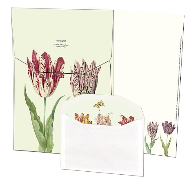 Produktbild 1 för Brevpapper Tulpaner, 10 set FSC