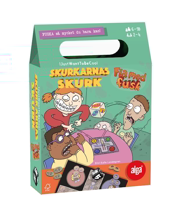 Produktbild 4 för Fia med fusk - Skurkarnas skurk, Alga (SE)