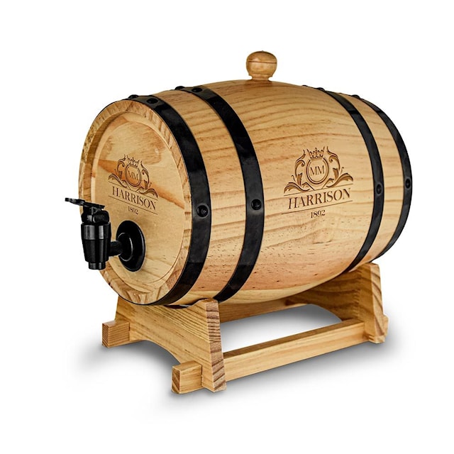 Produktbilde 1 for Wooden Barrel Dispenser