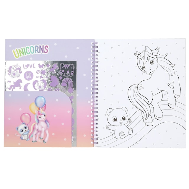 Tuotekuva 3 - Paljettivärityskirja Ylvi