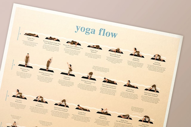 Produktbild 3 för Yoga Poster Calm Club