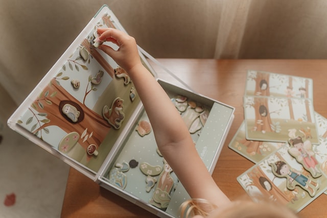 Produktbild 3 för Forest Friends Magnettavla Little Dutch