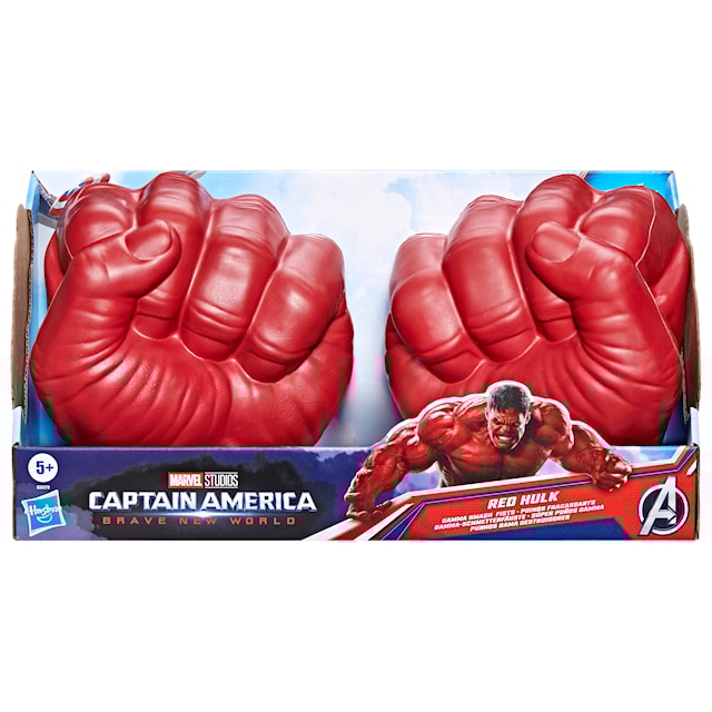Produktbild 4 för Red Hulk Smash Fists Avengers Captain America