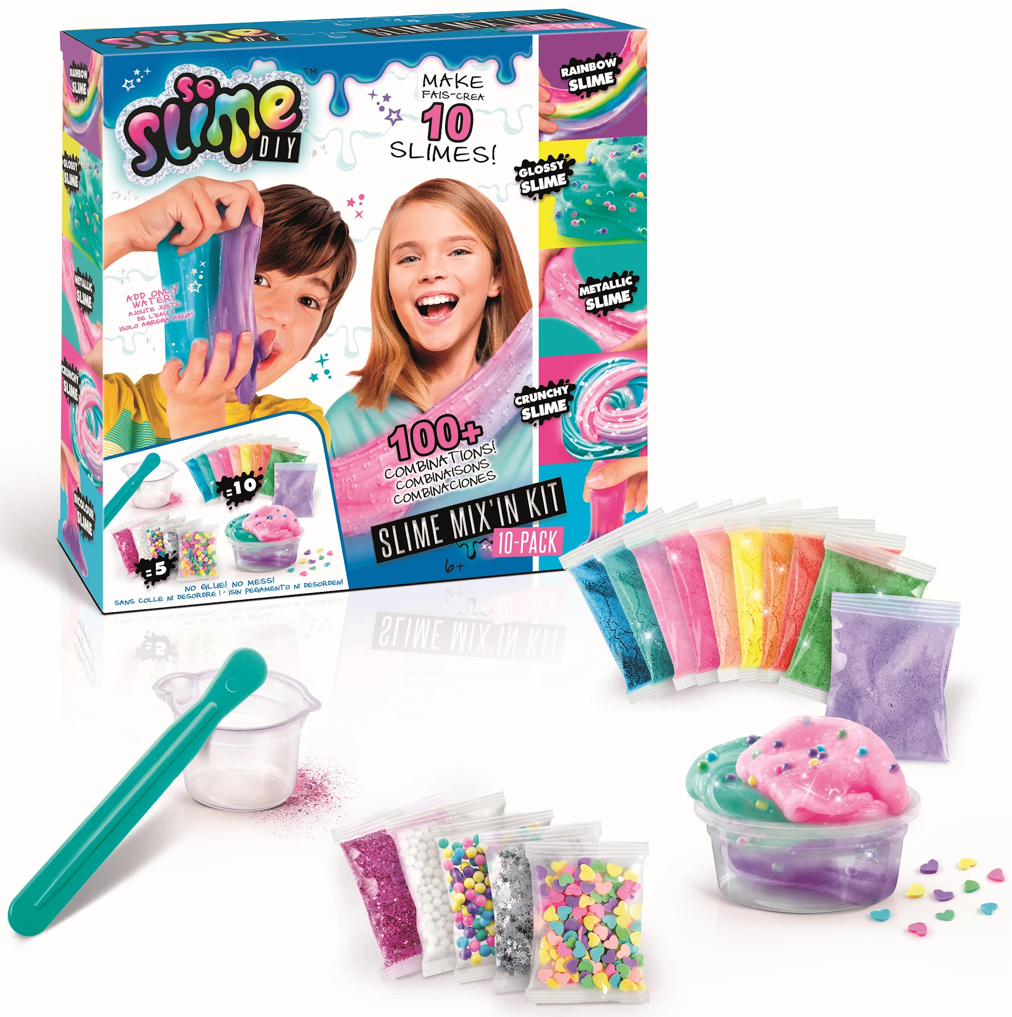 Produktbilde for DIY Slime 10 pack SO SLIME