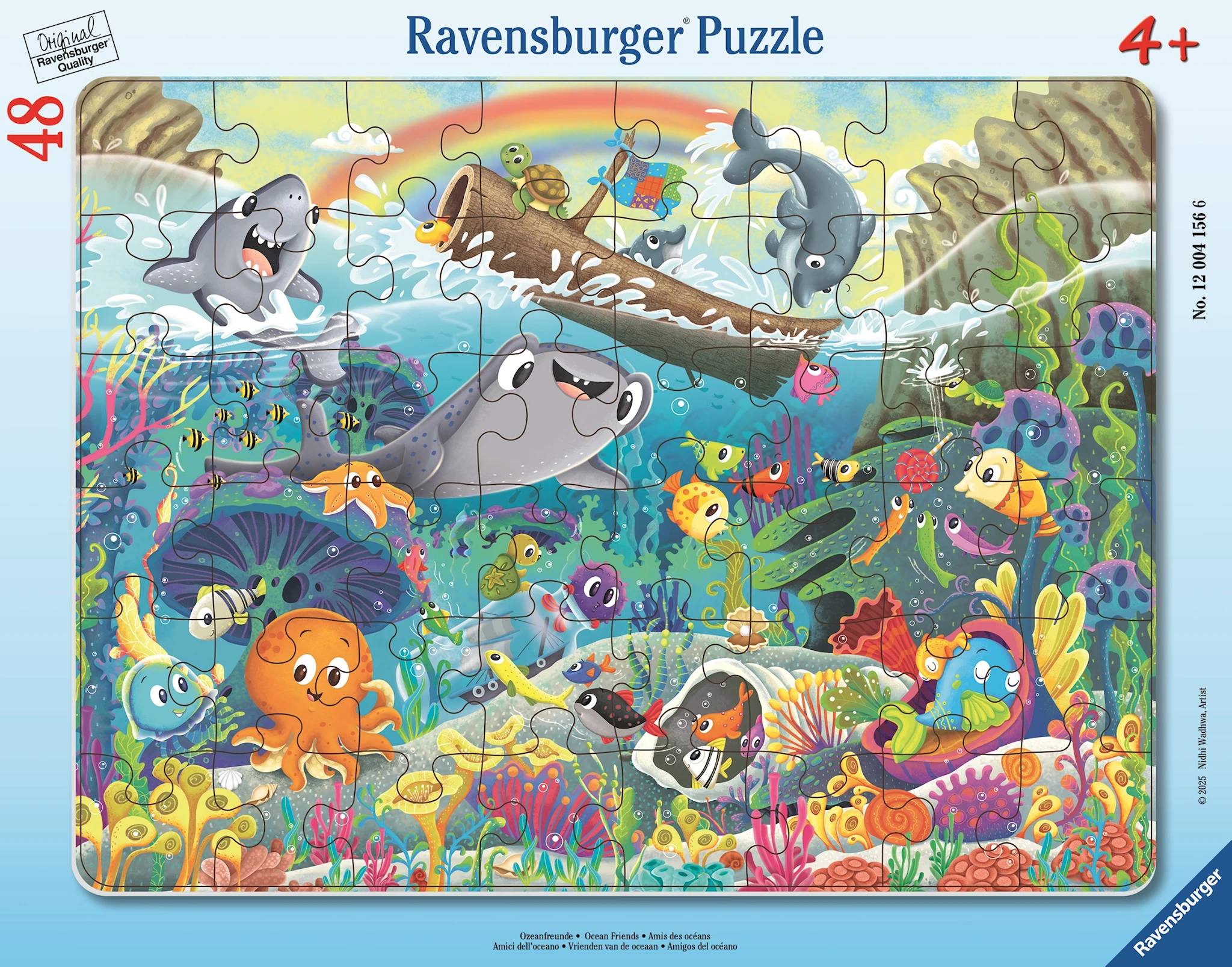 Produktbilde for Havets venner 48p Ravensburger