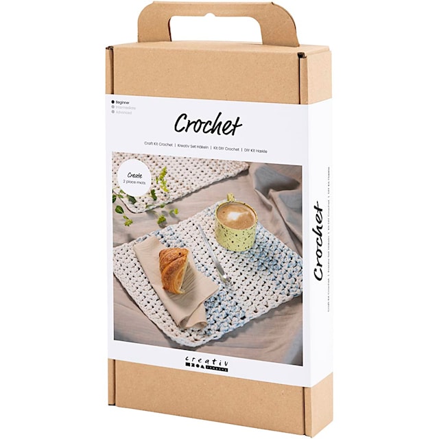 Produktbild 3 för DIY Kit Virkning, Bordstablett, 1 förp.