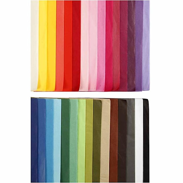 Produktbilde 3 for Silkepapir, A4, ark 210x297 mm, 17 g, 30x10 ark/ 1 pk.