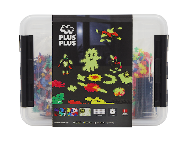 Tuotekuva 2 - Plus-Plus Build and Glow Storage Box / 2000 pcs