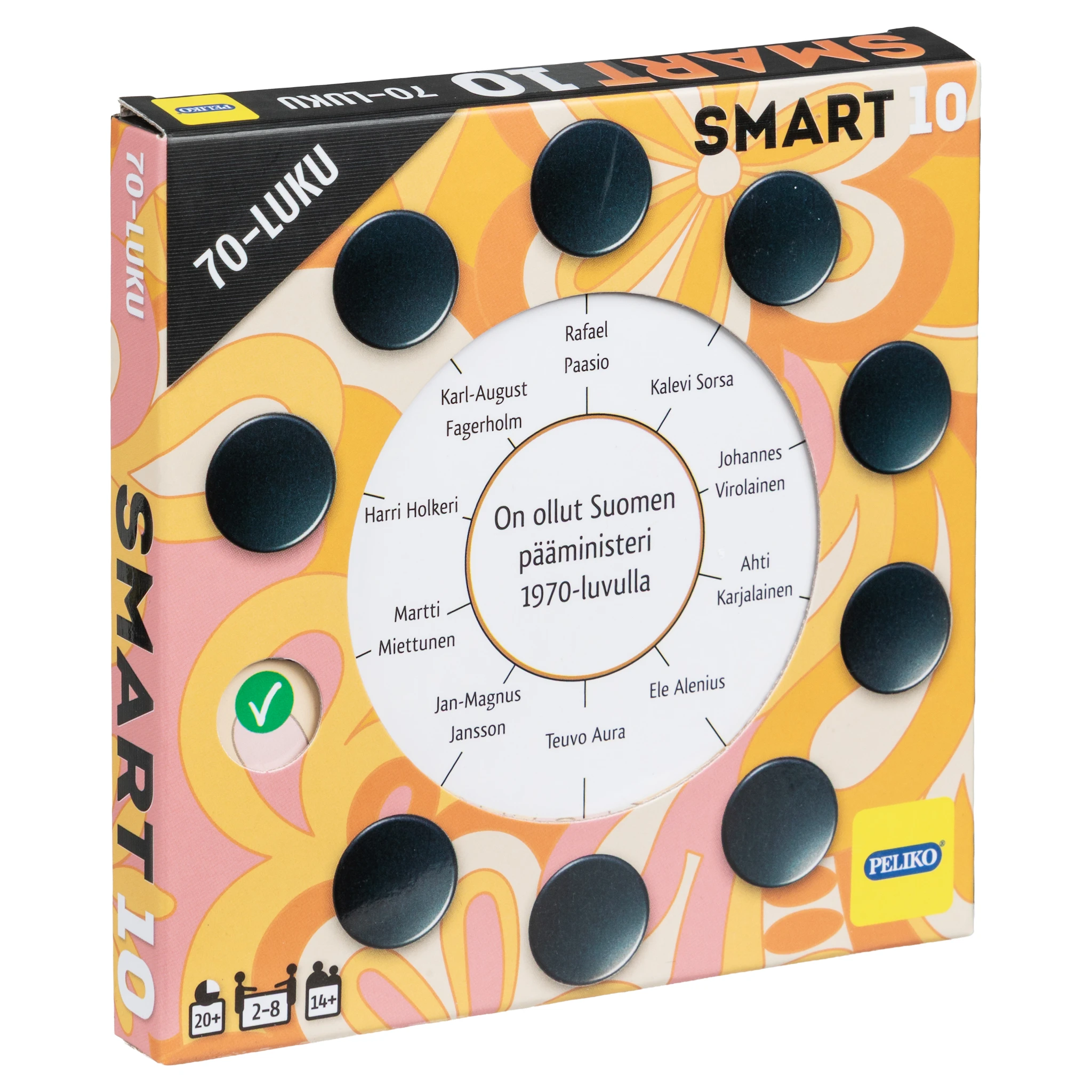 Tuotekuva ille Smart10 Kysymyskortit 70-Luku (FI)