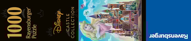 Produktbilde 6 for Disney slott Tornerose Puslespill 1000 brikker, Ravensburger
