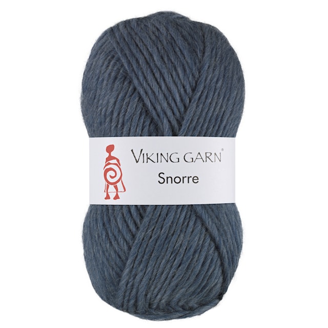 Snorre 100 g Jeansblå 227 Viking Garn