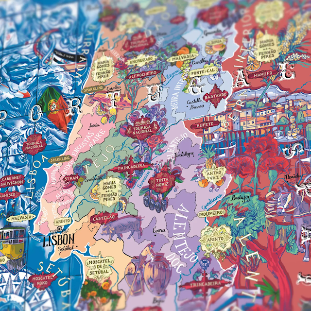 Tuotekuva 7 - Viinipalapeli - Portugali 1000 palaa Water and Wines