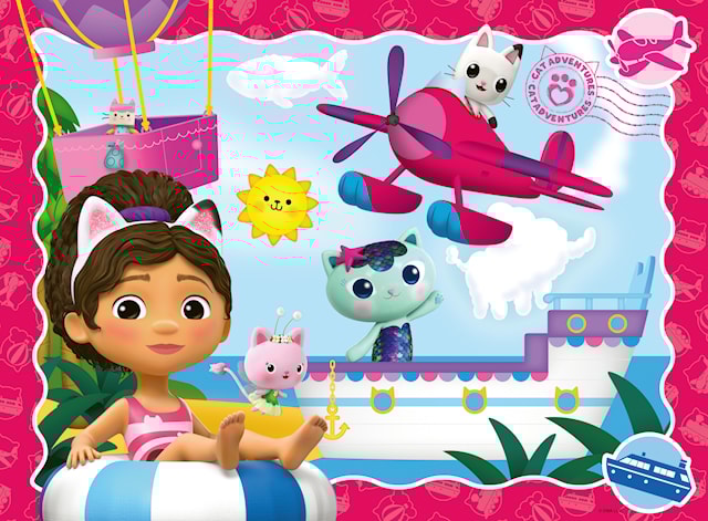 Produktbilde 2 for Puslespill Gabby's Dollhouse 100 XXL brikker, Ravensburger