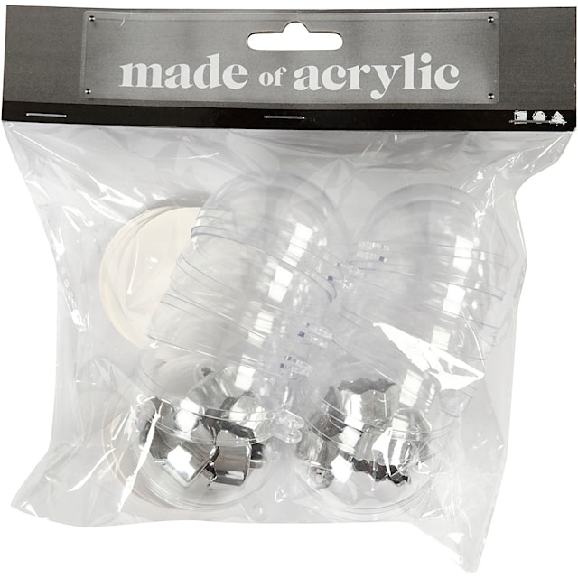 Produktbilde 7 for Deko-kule, dia. 5 cm, transparent, 10 stk./ 1 pk.