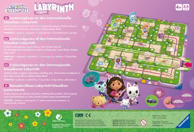 Produktbilde 4 for Gabby's Dollhouse Jr.Labyrinth (SE/NO/FI/DK)