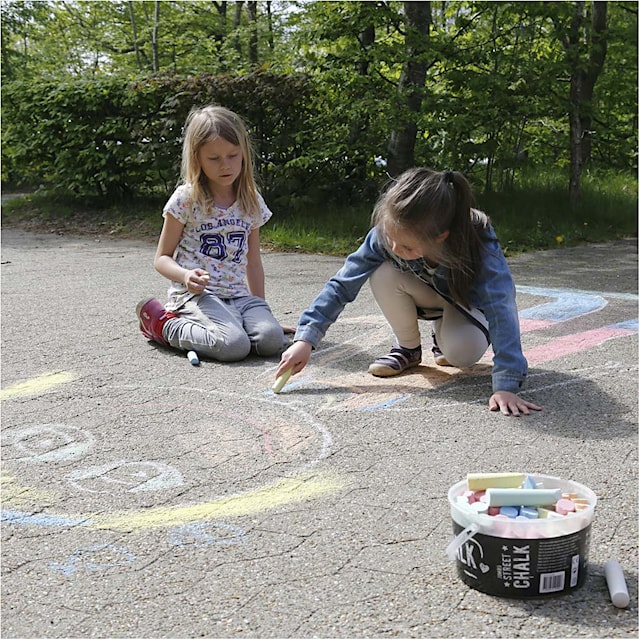 Produktbild 2 för Stort set med gatukritor 50 st Creativ Company