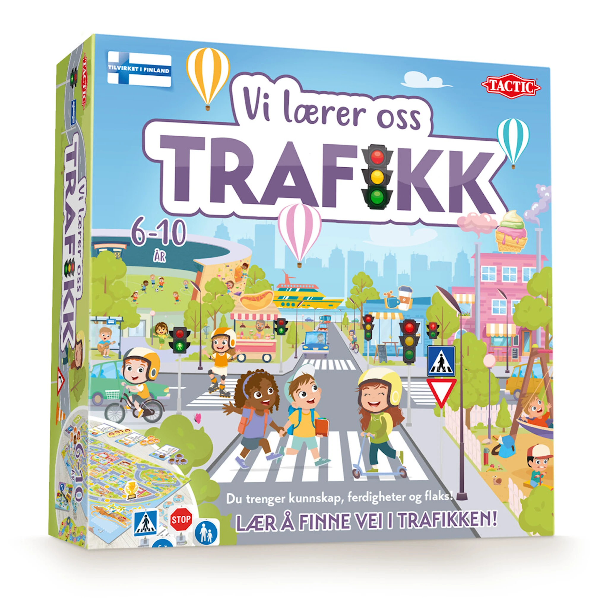 Produktbilde for Vi lærer oss trafikk (NO) Tactic