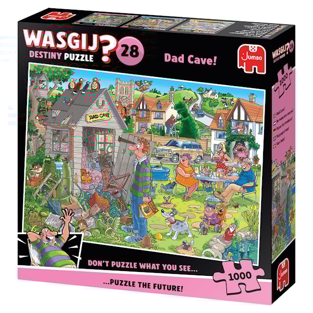 Produktbilde 4 for Wasgij Destiny Puzzle 28: Dad Cave! 1000 brikker