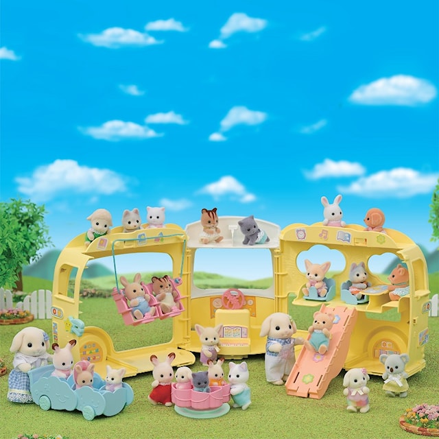 Produktbild 3 för Förskolans Regnbågsbuss  Sylvanian Families