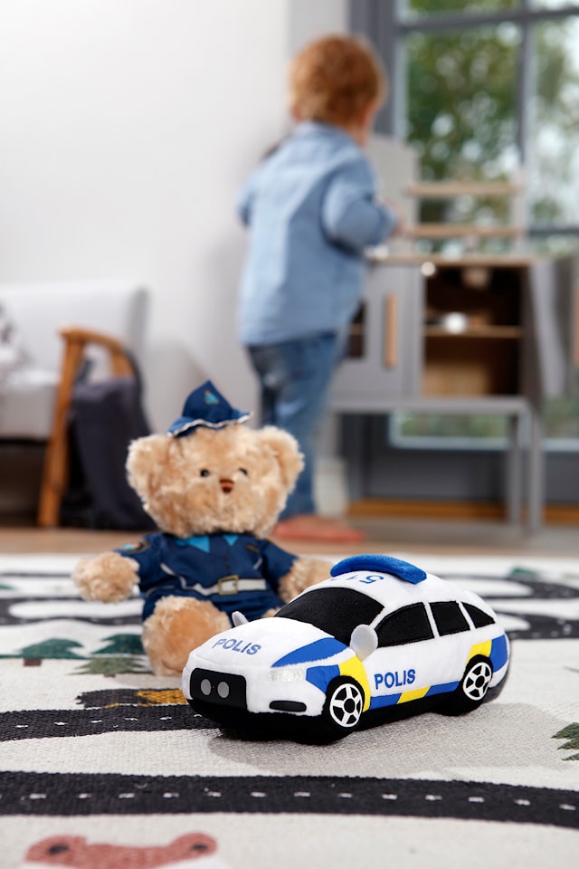 Tuotekuva 2 - Poliisiauto Teddykompaniet