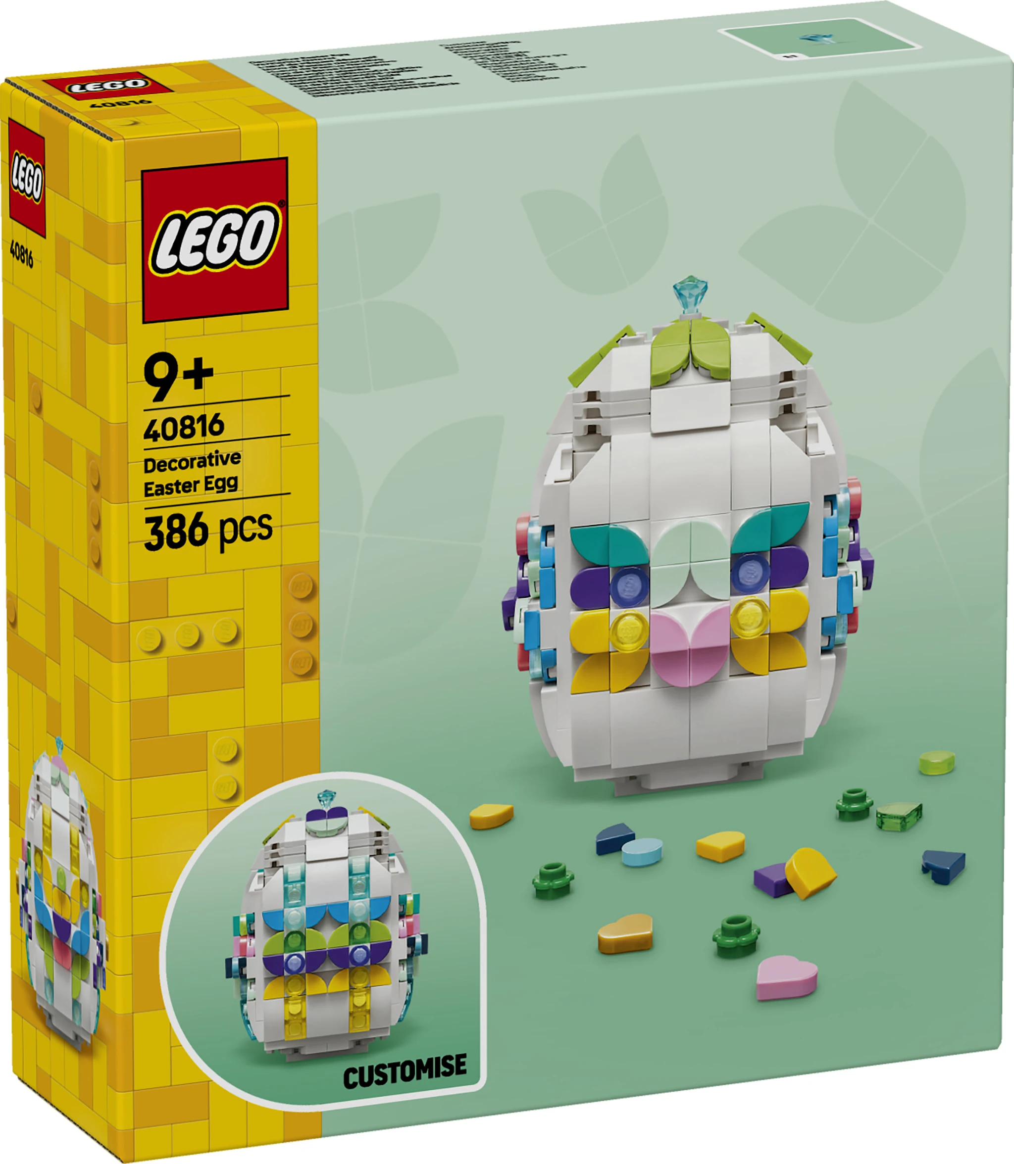Produktbilde for Dekorativt påskeegg LEGO® Iconic (40816)