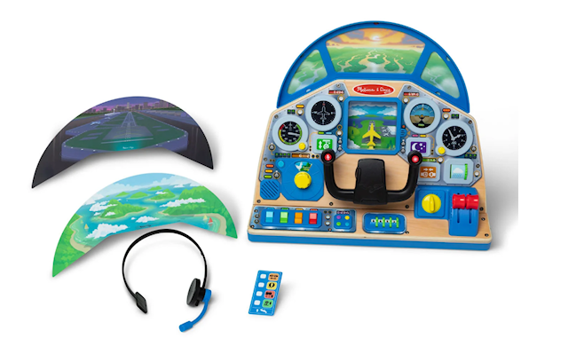 Produktbild 2 för Jet Pilot Interaktiv Instrumentbräda Melissa & Doug