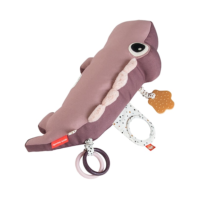 Produktbilde 2 for Tummy Time Activity Toy Croco, Powder, Done by Deer