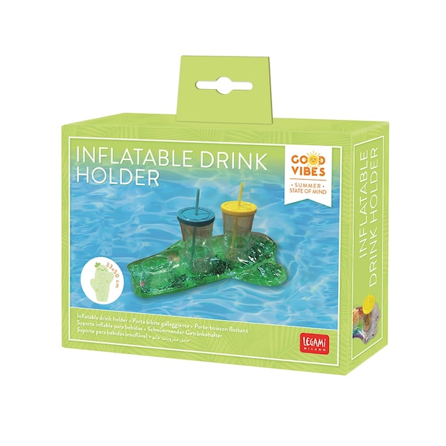 Produktbild 1 för Uppblåsbar dryckhållare Cactus, Legami