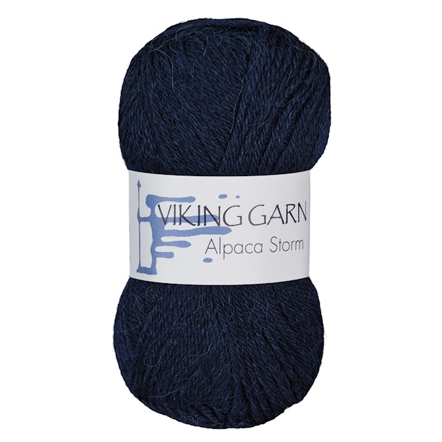 Alpaca Storm 50 g laivastonsininen Viking Garn