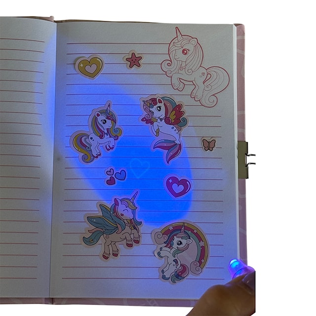 Tuotekuva 2 - Unicorn Salainen päiväkirjasetti
